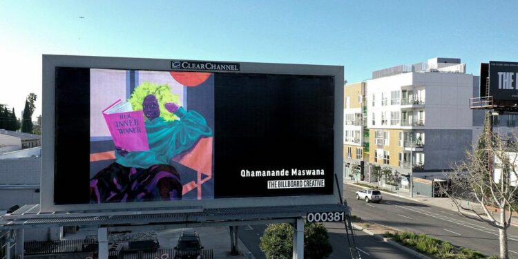 South African Visual Artist, Qhamanande Maswana’s Artwork Showcased In LA