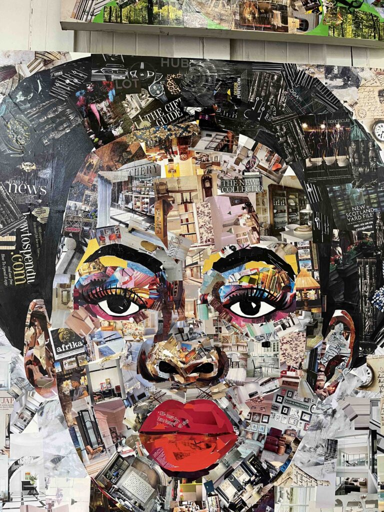 Meet The Artist: Dario Manjate The Artist Who Transforms Magazines Into Captivating Art
