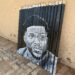 Abstract art on roids: SA Artists SK_Original shows Kevin Hart some love with a perfect acrylic painting