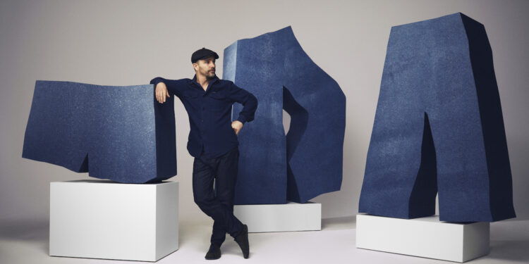G-Star RAW and artist Maarten Baas refashion denim waste into design and art pieces at Milan Design Week