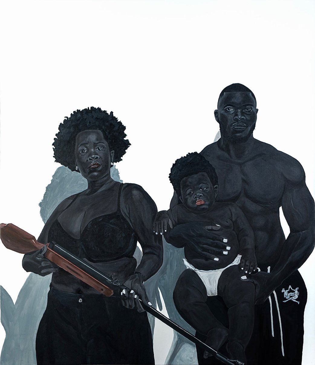 2022, “Iqiniso: The Truth”, 131.1cm x 153cm, Painting On Canvas