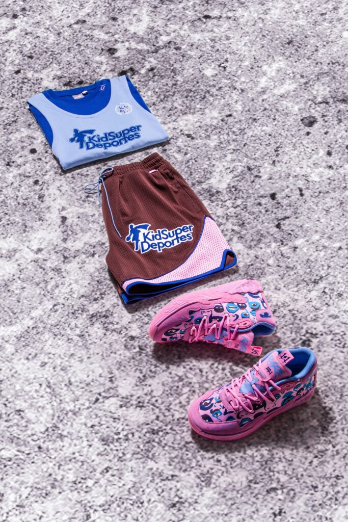 Basketball meets fashion with the PUMA x KidSuper Hoops collab