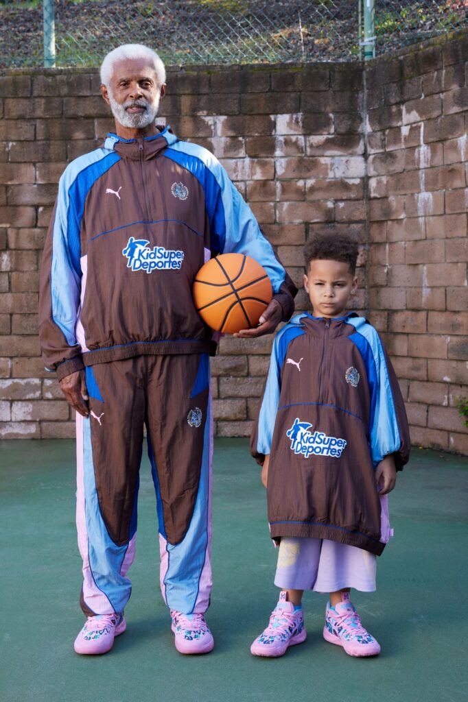 Basketball meets fashion with the PUMA x KidSuper Hoops collab