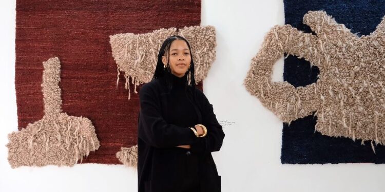 Dinner For Two: Lulamawolf’s Textile Art Showcased At RMB Latitudes Art Fair