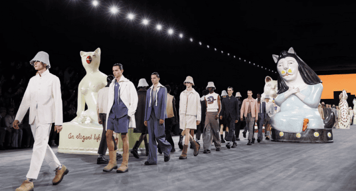 Hylton Nel’s Ceramic Sculptures Steal The Show At Dior Men Summer 2025