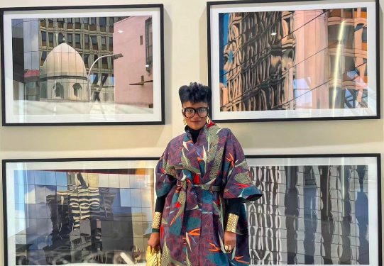 Palesa Mokubung Prepares For South African Fashion Week