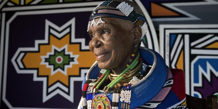 Black Liquid Art Opens New Venue With Esther Mahlangu Show