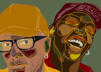 Naledi Modupi Illustrates Charles Webster & Muzi In A New Album Cover