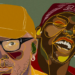 Naledi Modupi Illustrates Charles Webster & Muzi In A New Album Cover