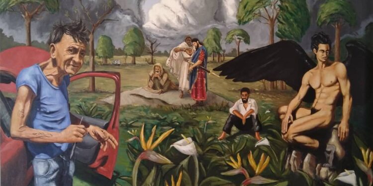 Simon Venters New Exhibition That Questions Progress And Change