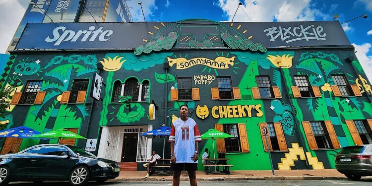 Karabo Poppy’s Mural Adds Colour In The Streets Of Braam