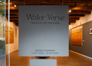 Water-Verse: Traces of the Traceless an Exhibition by Hanien Conradie at Spier Wine Farm